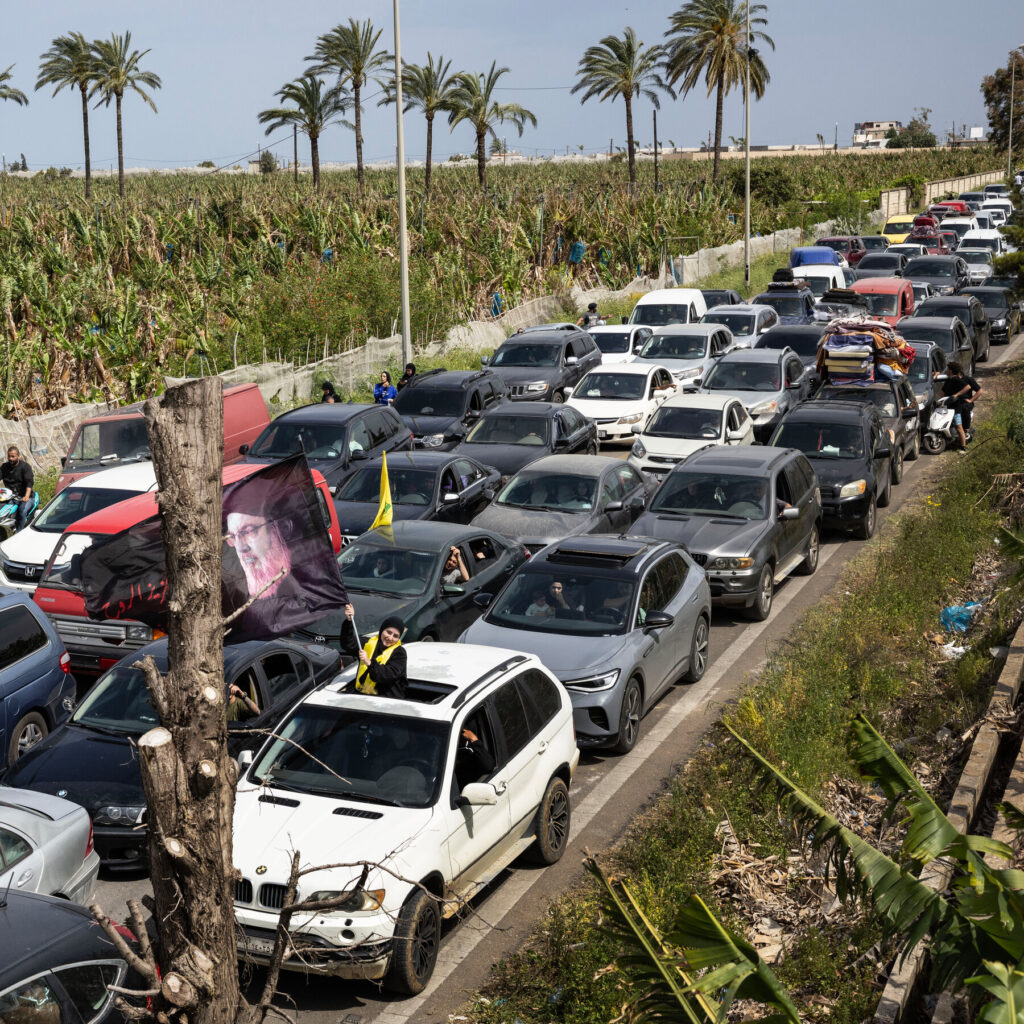 ‘I Just Want to Be Back’: Thousands Rush South in Lebanon Under Cease-Fire