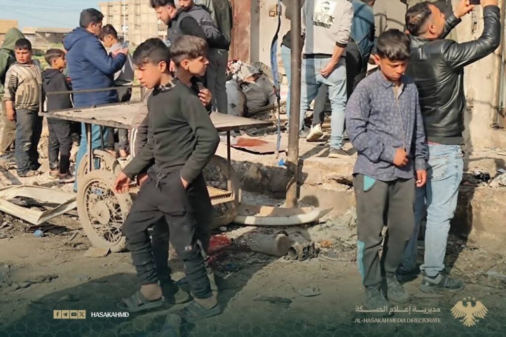 انفجارفي حي الغزل بمدينة الحسكة،