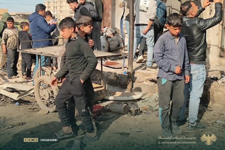 انفجارفي حي الغزل بمدينة الحسكة،