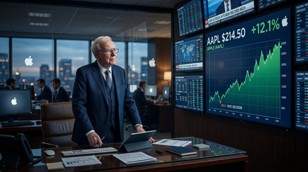 ‏هل يشعر بافت بالندم لبيعه سهم آبل؟ وكيف يقيِّـم قيادة كوك؟