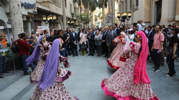 انطلاق فعاليات الاسبوع الخامس من"شارع الفن" لنشر الإبداع في قلب العاصمة